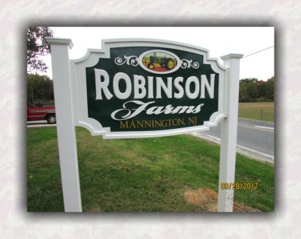 Farm signs in Salem County